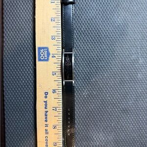 Harley-Davidson Black Bracelet with Engraved Metal Plate